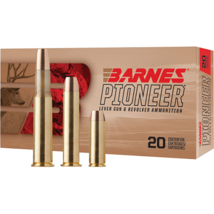 BARNES PIONEER 45-70 GOV 400GR BARNES ORIGINAL 20RD 10BX/CS