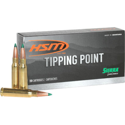HSM 7MM REM MAG 165GR GAME CHANGER 20RD 20BX/CS !!