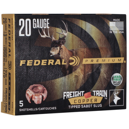 FEDERAL FREIGHT TRAIN 20GA 3" 275GR SABOT 5RD 50BX/CS