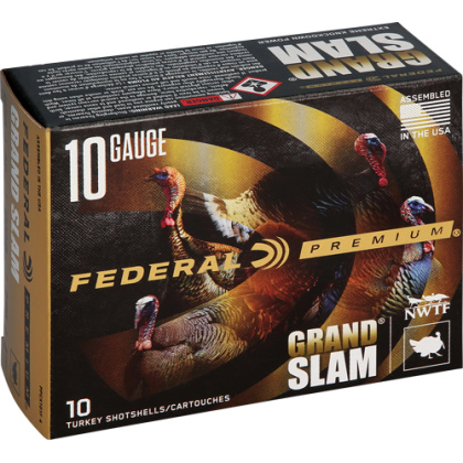 FEDERAL GRANDSLAM 10GA 3.5" 2OZ #5 10RD 5BX/CS