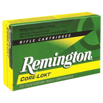 REMINGTON 7X57MM MAUSER 140GR CORE-LOKT PSP 20RD 10BX/CS