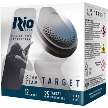 RIO STAR TEAM 12GA 2.75" 1OZ #7.5 1250FPS 250RD CASE