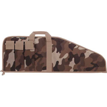 BULLDOG PITBULL TACTICAL CASE 43" THROWBACK CAMO HOLD 3 MAGS