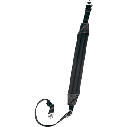 BULLDOG BLACK DELUXE PADDED 1" RIFLE SLING W/ SWIVELS