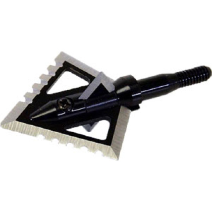 MAGNUS BROADHEADS BLACK HORNET 4-BLD SERRATE 100GR 1 1/4" 3PK