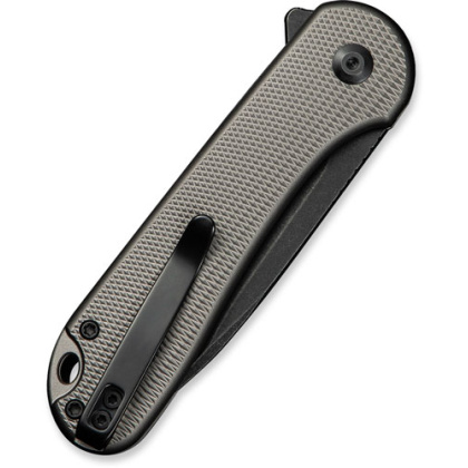 CIVIVI KNIFE ELEMENTUM II 2.9" DAIMOND PATTERN GRAY/BLACK