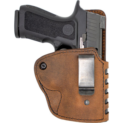 VERSACARRY CMPND HOLSTER IWB KYDEX LEATHER RH SIG P365 BRN<