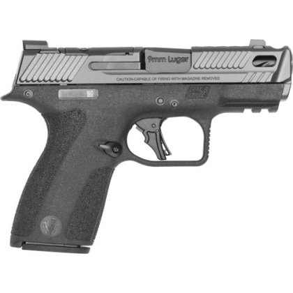 S&W PC M&P SHIELD X COMP 9MM 10 RD MAGS SAFTY 3.6" BL
