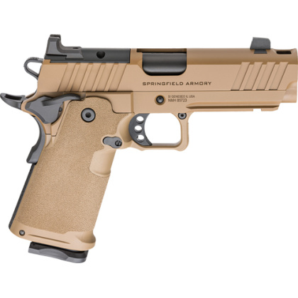 SPRINGFIELD 1911 DS PRODIGY COMP 9MM 4.25" COY BRN 17/20RD
