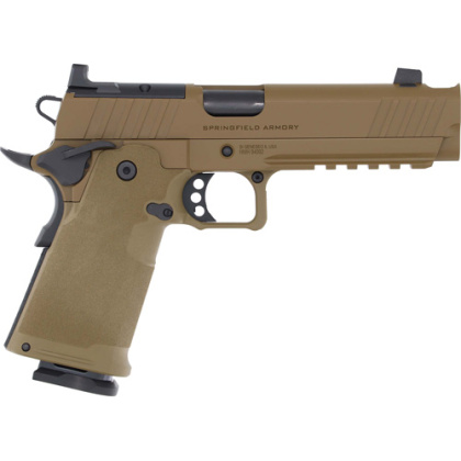 SPRINGFIELD 1911 DS PRODIGY COMP 9MM 5" COYOTE BROWN 10RD