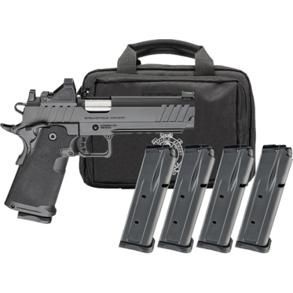 SPRINGFIELD 1911 DS PRODIGY 9MM 5" 10RD 4 MAGS GEAR PAC