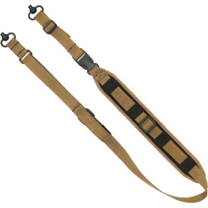 GROVTEC QS 2 POINT SENTINEL SLING W/ PB SWIVELS COYOTE BRN