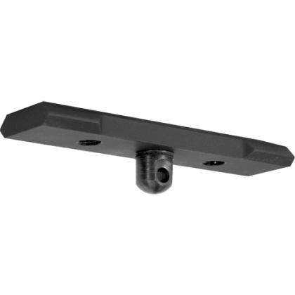 GROVTEC BIPOD STUD MT KEYMOD 2.3" ALUMINUM BLACK
