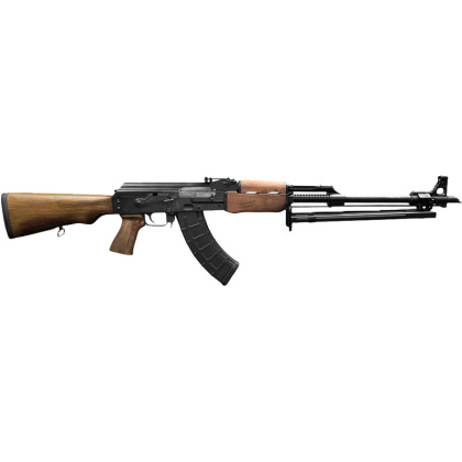 ZASTAVA M72 RPK RIFLE 7.62X39 1-30RD 21" BBL. BIPOD WOOD STK