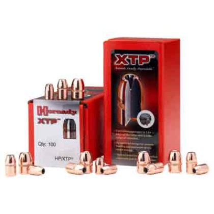HORNADY BULLETS 38 CAL .357 125GR XTP-FP 100CT 25BX/CS