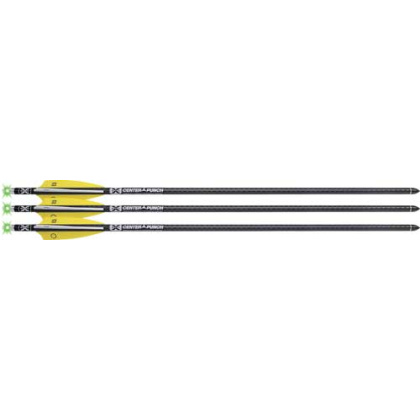 TENPOINT XBOW ARROW 20" EVO-X CENTER PUNCH ALPHA BLAZE 3PK<<