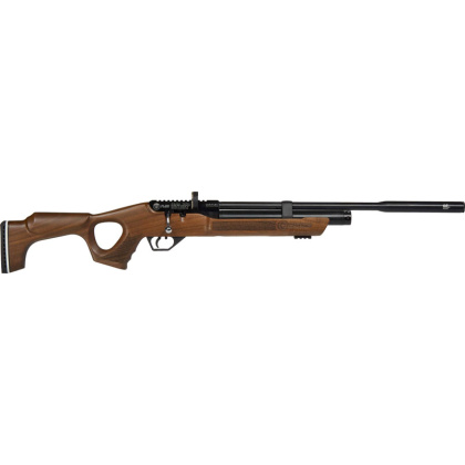 HATSAN FLASH QE .25 PCP 900 FPS WALNUT/BLUED W/ 2 MAGS