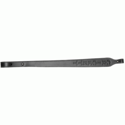 CRICKETT SLING BLACK LEATHER W/CRICKETT LOGO