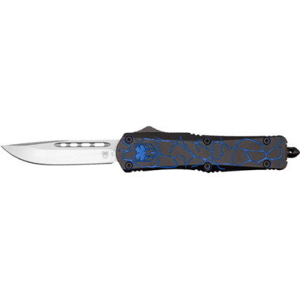 COBRATEC MEDIUM FS-3 OTF FRACTURED BLACK BLUE 3" D2
