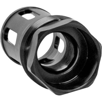 WOLFPACK ARMORY NIGHT HOWLER FLASH HIDER 5/8X24 NITRIDE BLK