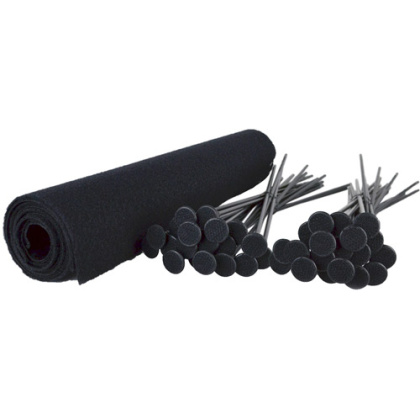 GSS LARGE RIFLE ROD KIT 40 BLK RIFLE RODS .22 CAL 19"X45"