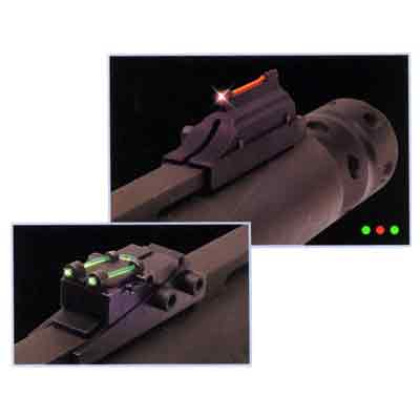 TRUGLO SIGHT SET GOBBLE-DOT PRO SERIES 5/16" RIB RED/GREEN