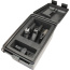 MTM TACTICAL PISTOL HANDGUN CASE 3 GUN DARK GREY