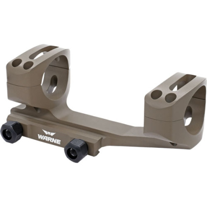 WARNE X-SKEL MOUNT 34MM 20MOA PICATINNY DARK EARTH